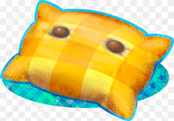 a yellow pillow 4 from mario & luigi - mario en luigi dream team