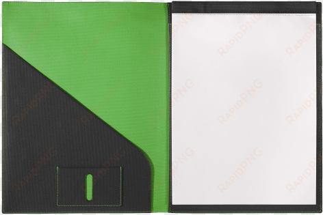 a4 notepad - green - notebook