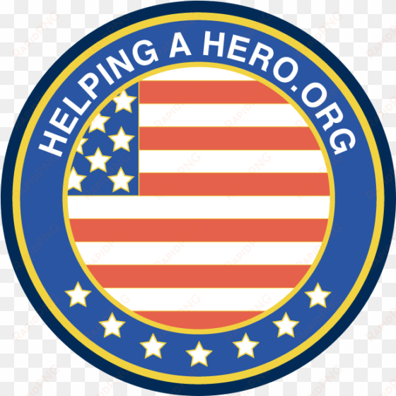 about helping a hero - helping a hero logo