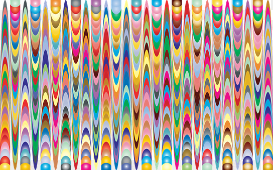 abstract, geometric, art, background - colorful abstract curve design