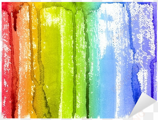 abstract watercolor rainbow paint brush and drips background - watercolor painting