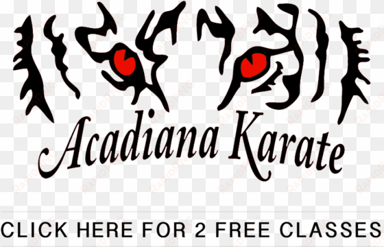 acadiana karate 2 free classes - tiger point golf club