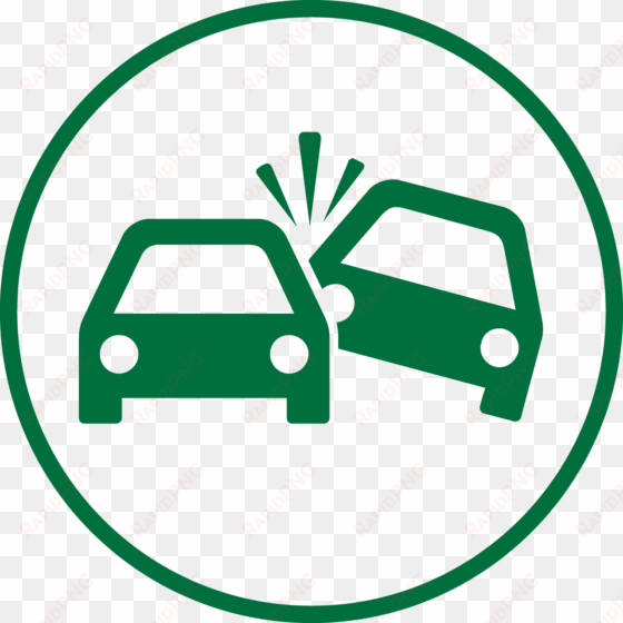 accident management services - car collision icon