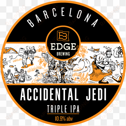 accidental-jedi - edge brewing flor de la vida pale ale pale ale beer