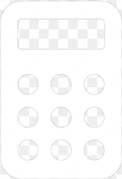 accountancy - white calculator icon transparent