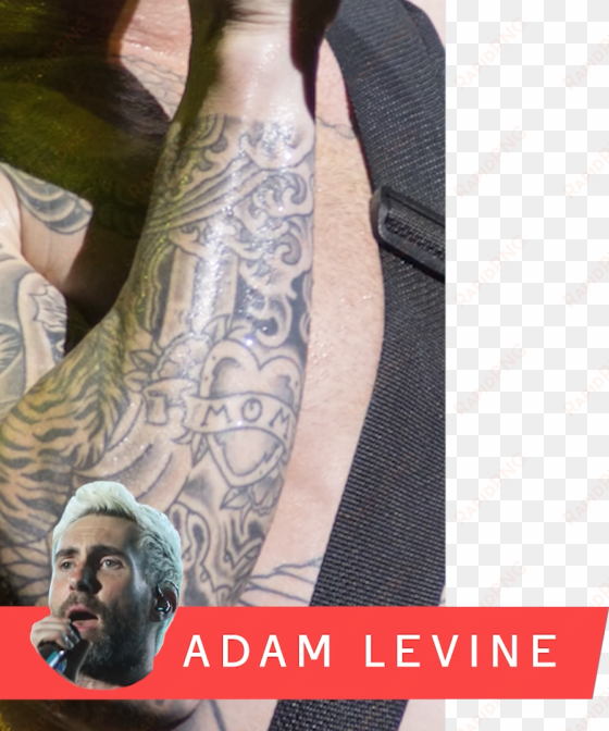 adam levine needs his mom tattoo flipped the other - tattoo