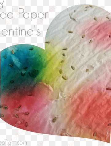 add these easy paper crafts to your valentine's day - seed paper