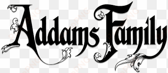 addams family logo - addams family
