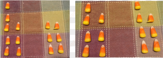 addition subtraction same but different candy corn - pharmacy