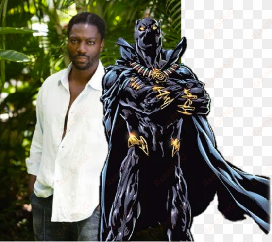 adewale akinnuoye-agbaje as black panther - frases pantera negra marvel