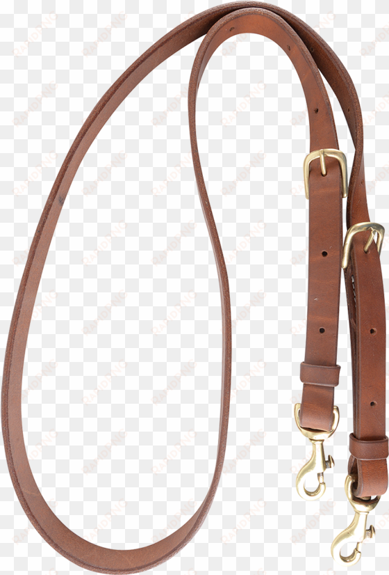 adjustable flat reins - horse belt png