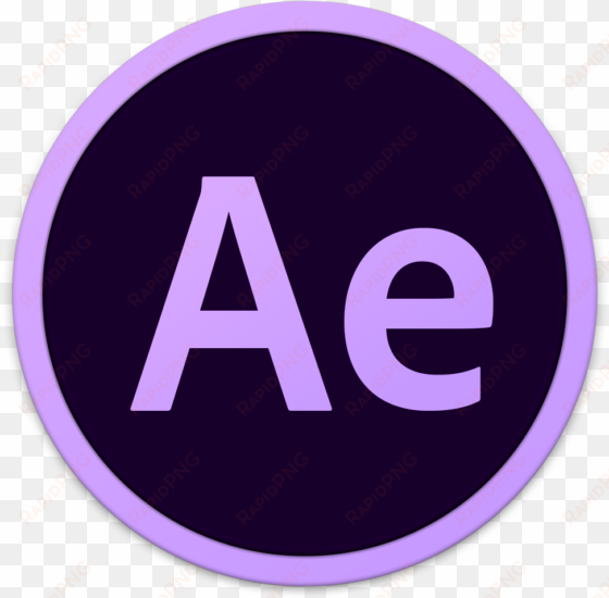 adobe ae icon - after effects circle icon