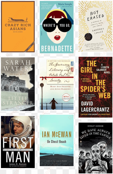 adult summer reads - girl in the spider's web