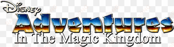 adventures in the magic kingdom