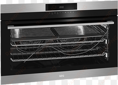 aeg 90cm sensecook pyroluxe oven bpk722910m - toaster oven