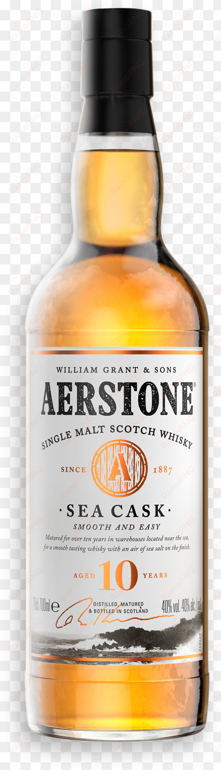 Aerstone Sea Cask Packaging Aerstone Sea Cask Bottle - Whisky transparent png image