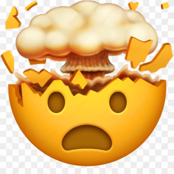 afbeeldingsresultaat voor emoji - new exploding head emoji