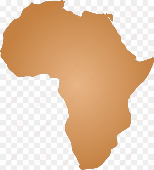 africa outline clip art at clker - africa vector