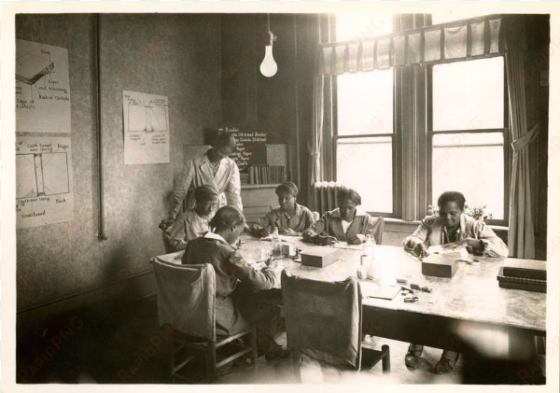 African American Women Mending Books In Forsyth County - African American Bertie Co Nc transparent png image