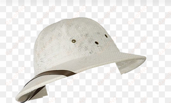 african safari - natural seagrass pith safari jungle helmet hat white