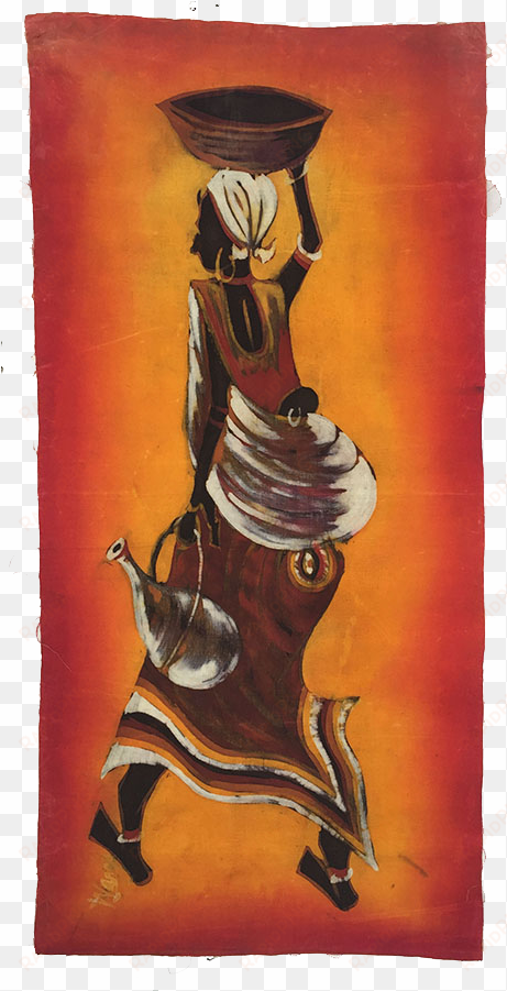 african tribal woman painting - african tribal painting