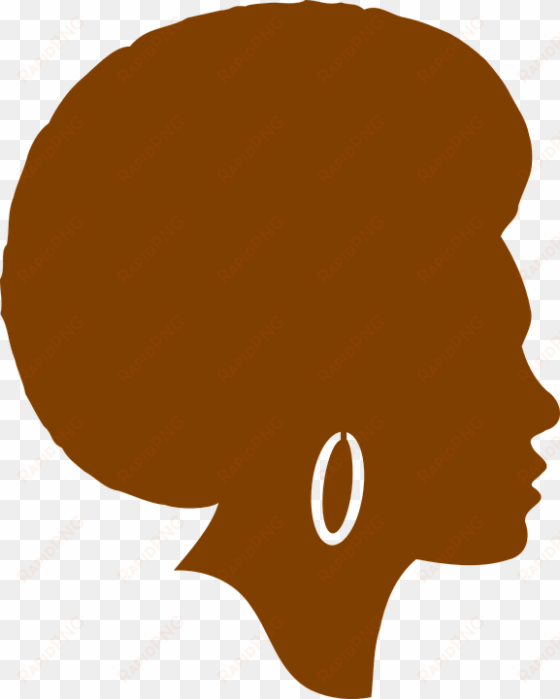 Afro-american, African, Black, Silhouette, Girl, Woman - Thank God It's Friday African American transparent png image
