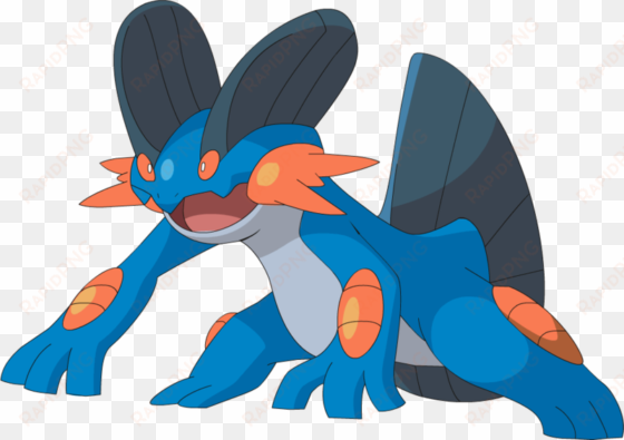 ag anime - pokemon mudkip final evolution