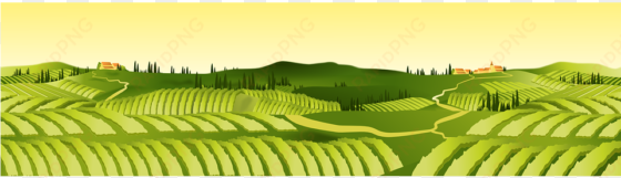 agriculture, hills, landscape, village - agricultural land clipart