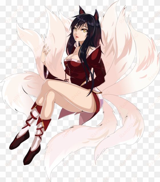 Ahri League Of Legends By Grindmx-d54hirk - Ahri League Of Legends Png transparent png image