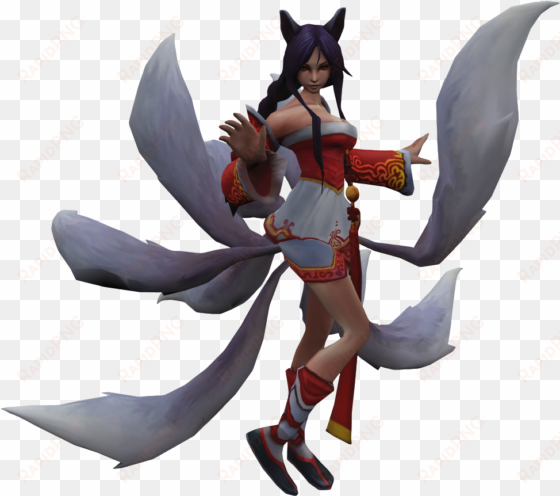 ahri looks like shit, no way she's in hinata's league - cartoon