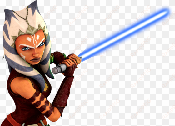 ahsoka blue lightsaber by superherotimefan on deviantart - ahsoka tano clone wars png