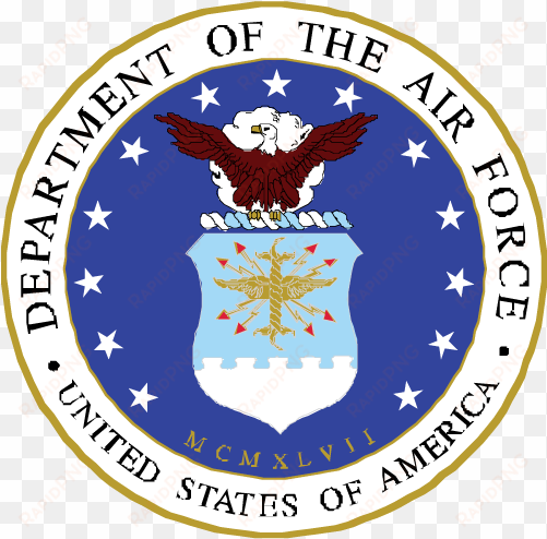 air force logo transparent - department of the air force svg