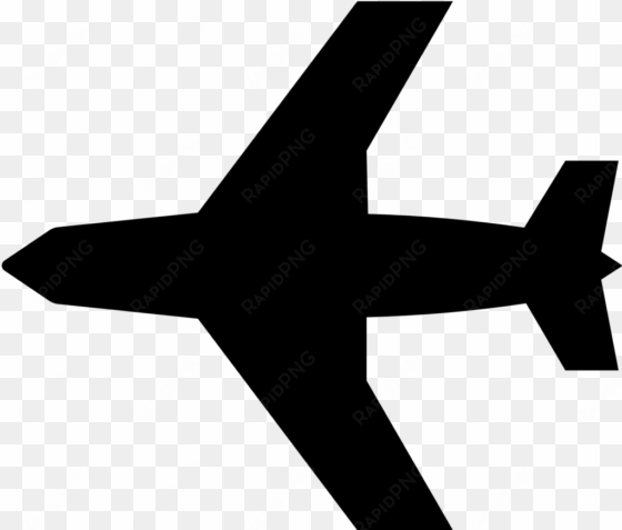 airplane clipart black and white - airplane clipart no background