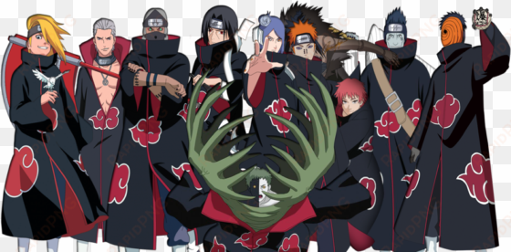 akatsuki naruto - akatsuki members