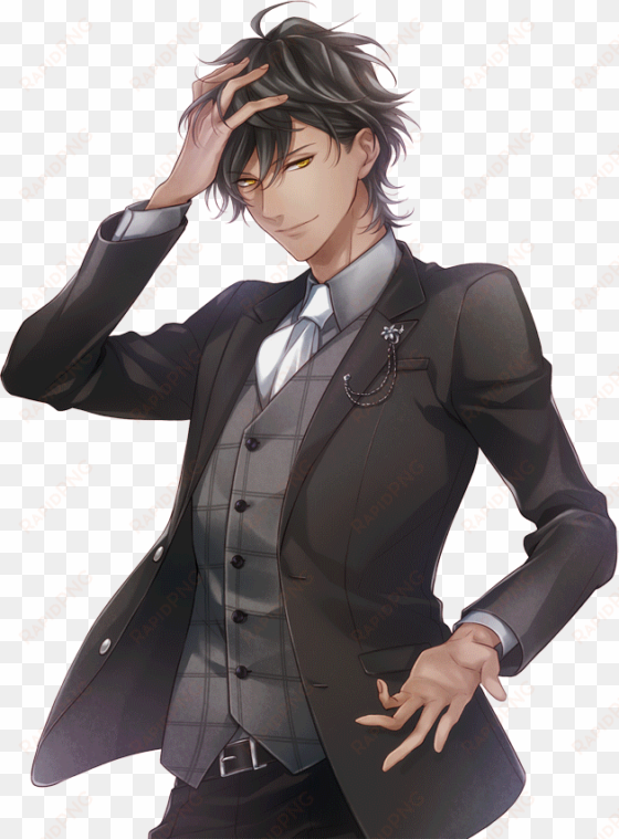 akira mitsurugi ur transparent - tuxedo