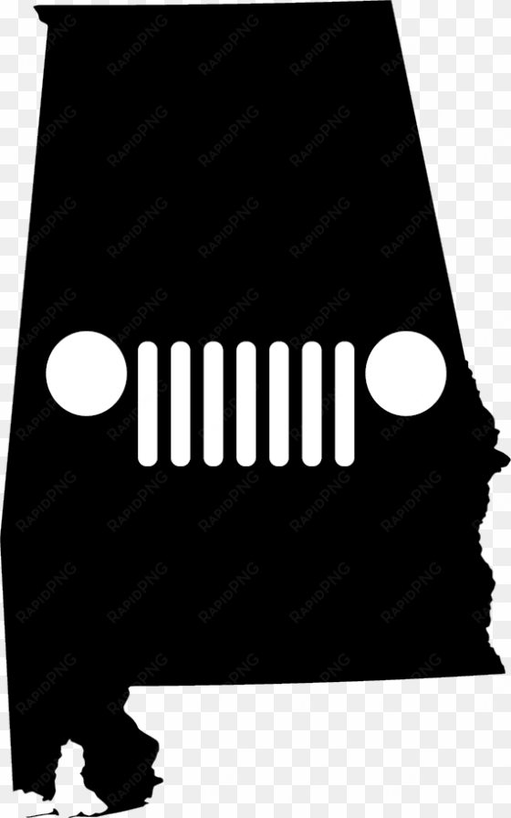 alabama grille decal - sweet home alabama decal