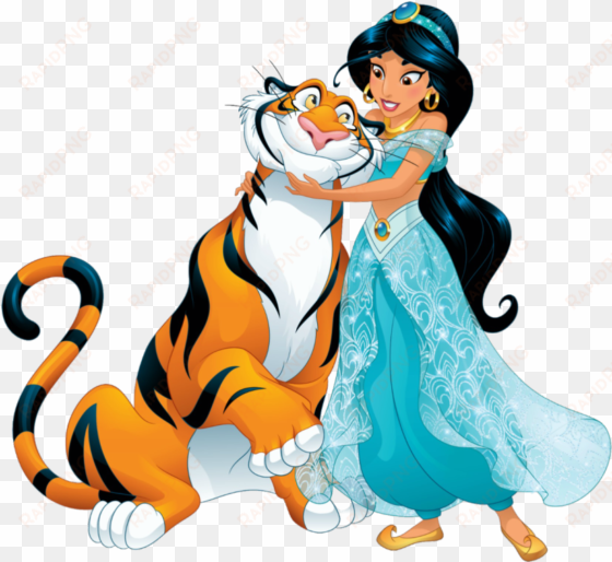 aladdin jasmine 8 png - disney jasmine and rajah