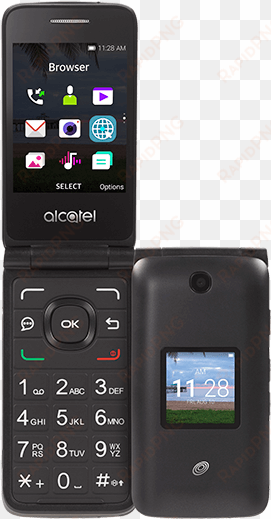 alcatel myflip™ - alcatel alcatel go flip,telus prepaid android smartphone,