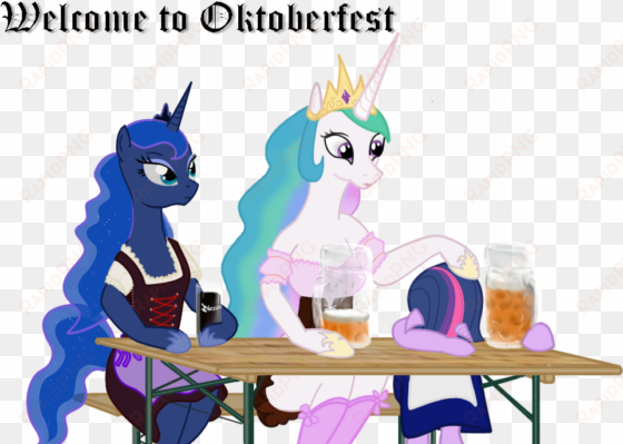 alcohol, anthro, artist - drunk princess celestia