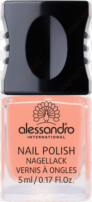 alessandro nail polish 927 crazy coral - alessandro make-up nail polish sweet as candy nail
