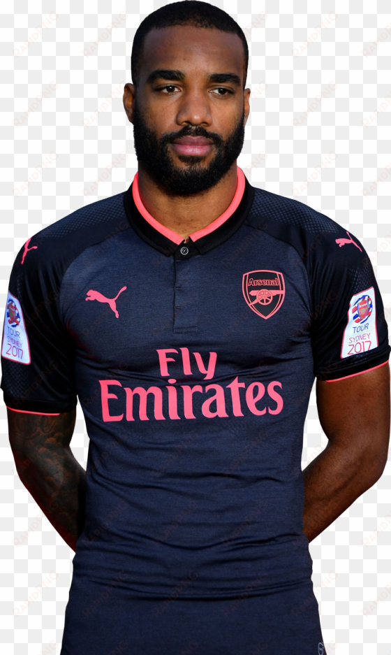 alexandre lacazette render - arsenal third kit 2017