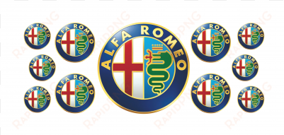 alfa romeo domed emblems - alfa romeo