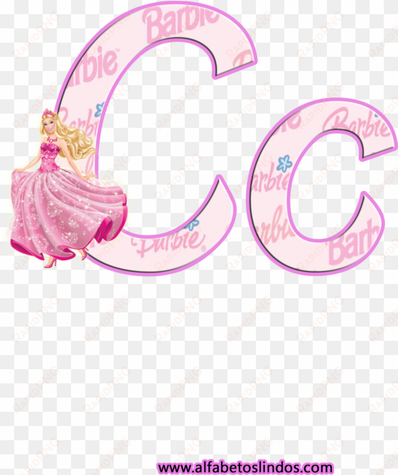 alfabeto da barbie rosa em png com fundo transparente - t alfabeto barbie en png