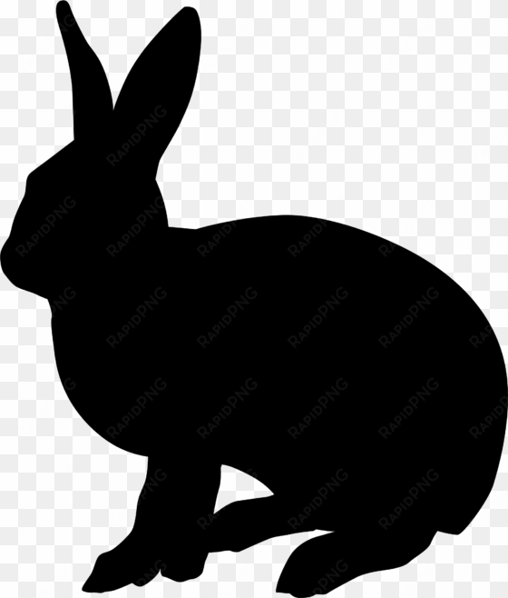 Alice In Wonderland Rabbit Silhouette At Getdrawings - Hippo Silhouette Clip Art transparent png image