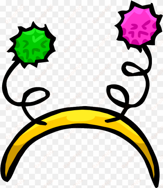 alien antennae clothing icon id 468 - club penguin antennae