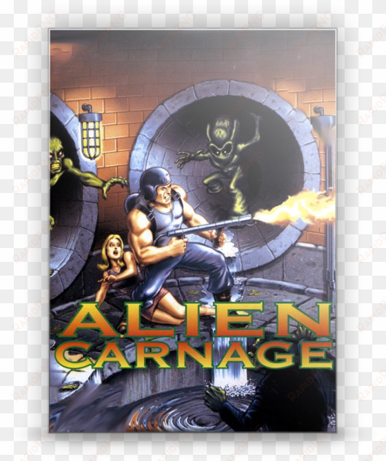 Alien Carnage - Alien Carnage Box transparent png image