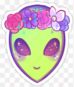 Alien Clipart Hipster - Kawaii Alien transparent png image