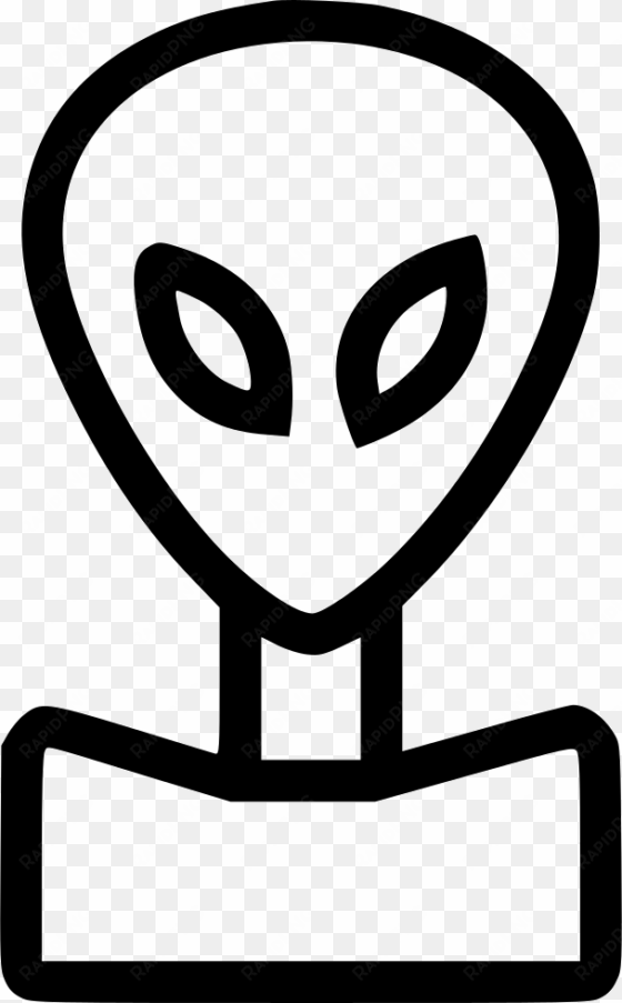 alien face -