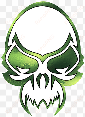 Alien, Skull, Head, Monster, Devil, Demon, Evil, Zombie - Alien Skull Png transparent png image