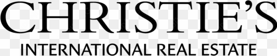 aligned with the biggest brands in luxury real estate, - exclusive affiliate of christie's international real